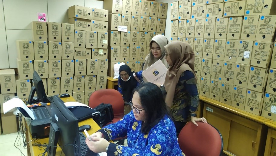Monitoring , Asistensi dan Pengawasan Kearsipan di UP PMPTSP Kota Adminstrasi Jakarta Timur tanggal 25 April 2024 #3
