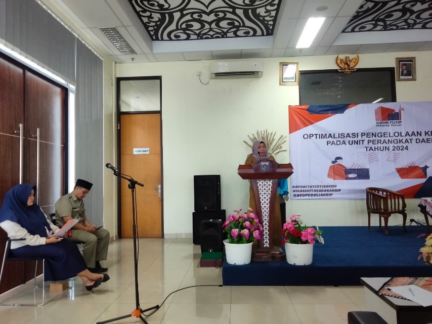 Optimalisasi Pengelolaan Kearsipan pada Unit Perangkat Daerah : Peningkatan Pemahaman Sistem Klasifikasi Keamanan dan Akses Arsip Dinamis Serta Jadwal Retensi Arsip Tahun 2024 #1