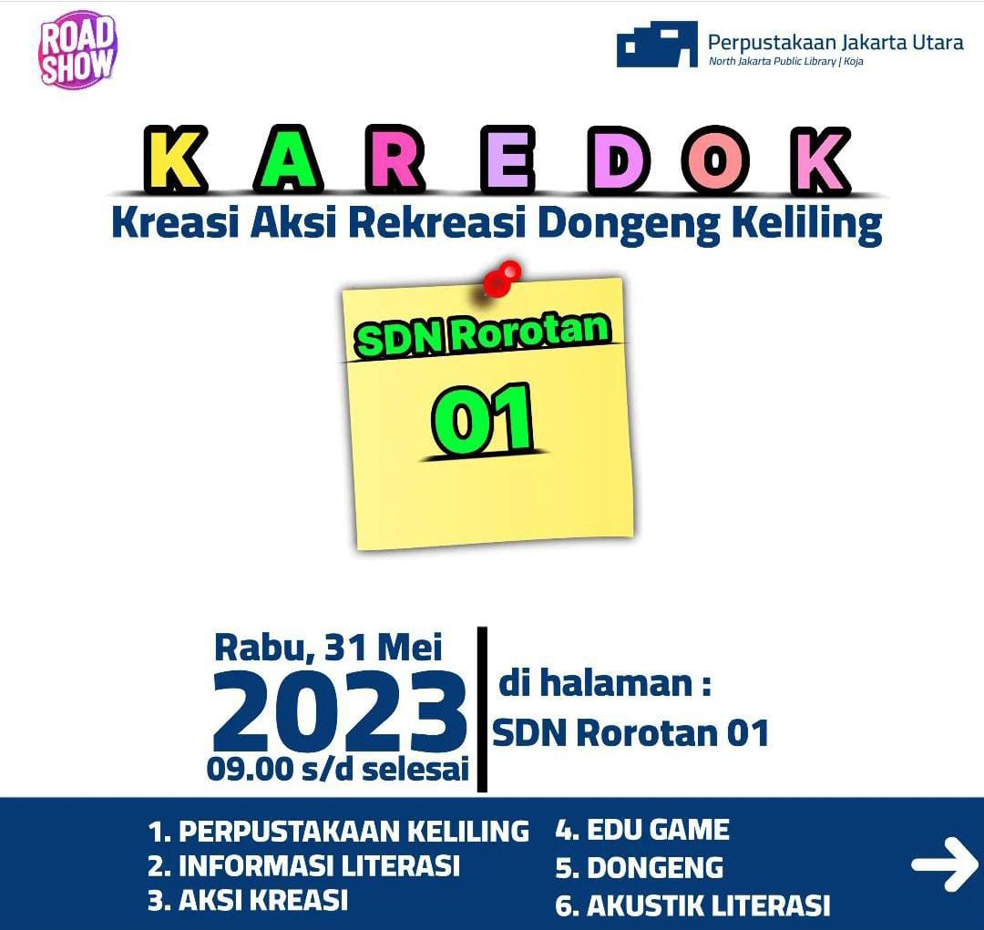 Wisata Literasi Januari/Juni Tahun 2023 - Suku Dinas Perpustakaan dan Kearsipan Kota Administrasi Jakarta Utara