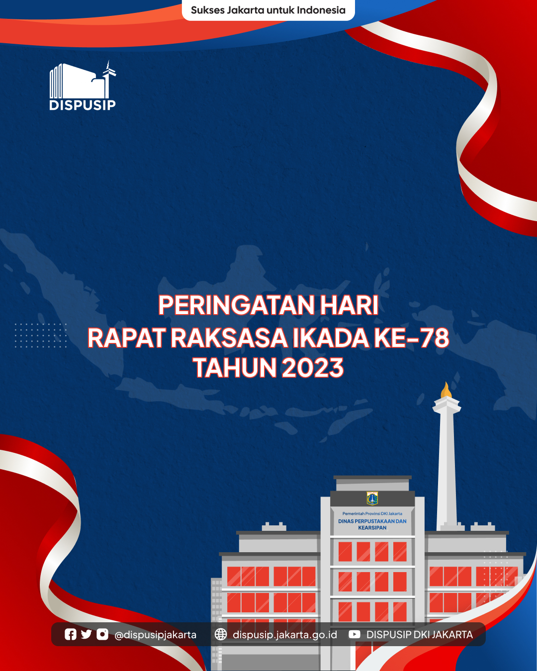 Peringatan Hari Rapat Raksasa Ikada Ke-78 Tahun 2023