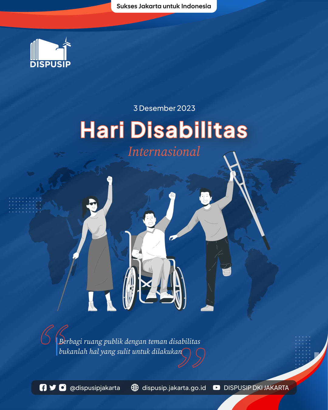 Selamat Hari Disabilitas Internasional