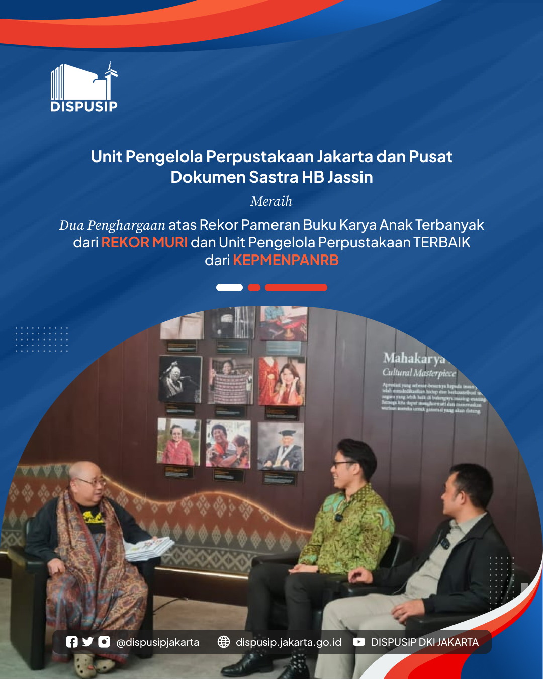 Unit Pengelola Perpustakaan Dan Pusat Dokumen Sastra HB Jassin Raih 2 ...