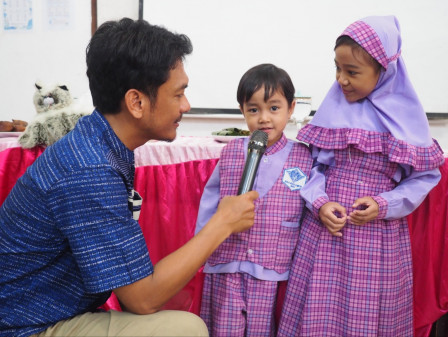 Sudin Pusip Jakpus Gelar Ketupat Betawi di SDS Al Irsyad Al Islamiyyah