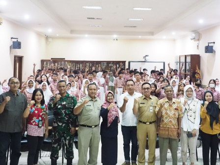 Sudin Pusip Jakpus Gelar Literasi Penyalahgunaan Narkoba di SMAN 1
