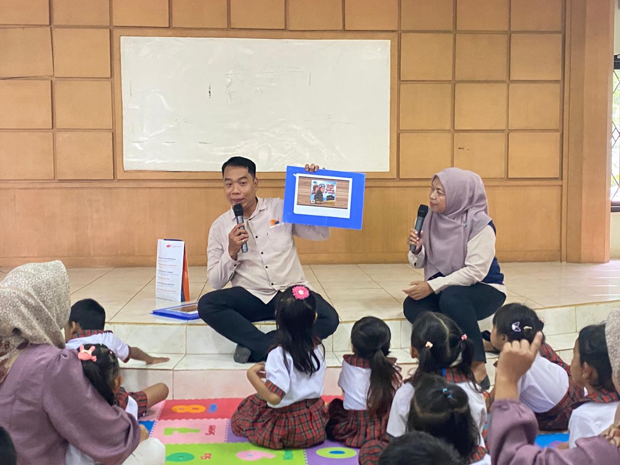 Wisata Literasi di Perpustakaan Jakarta Utara bersama Anak-anak PAUD Gutara Indah 09