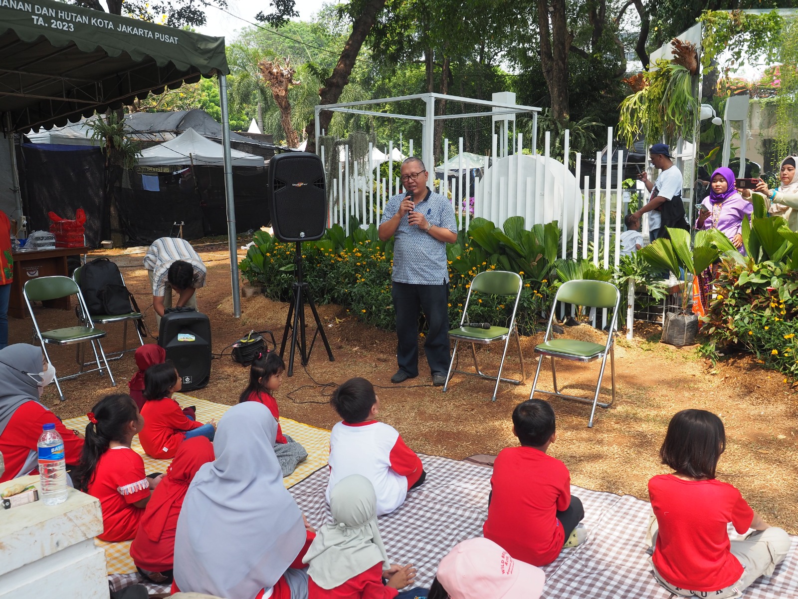 Pak Irwan Memberikan Sambutan