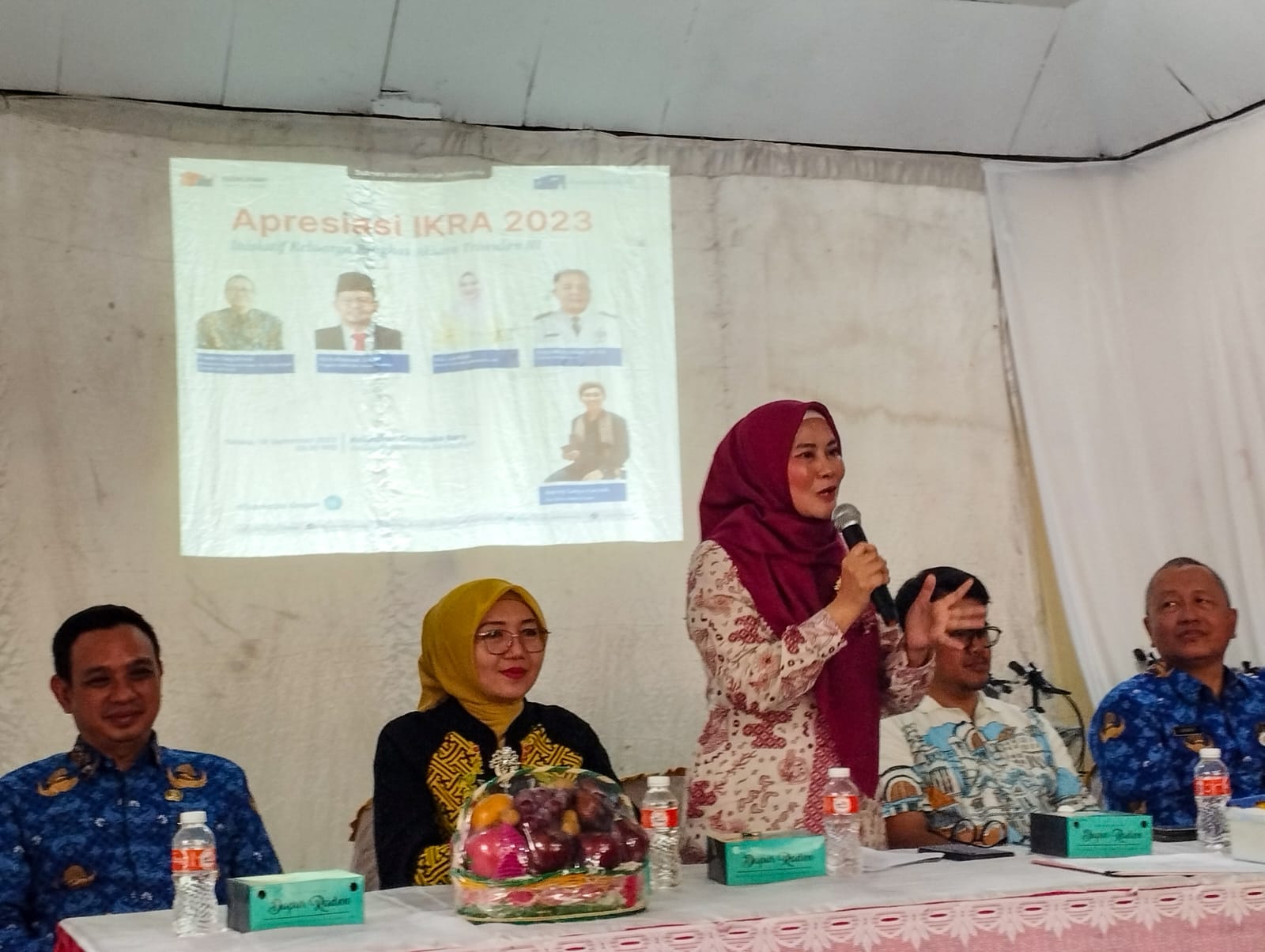 Sambutan Bu Wali (Bunda Literasi)