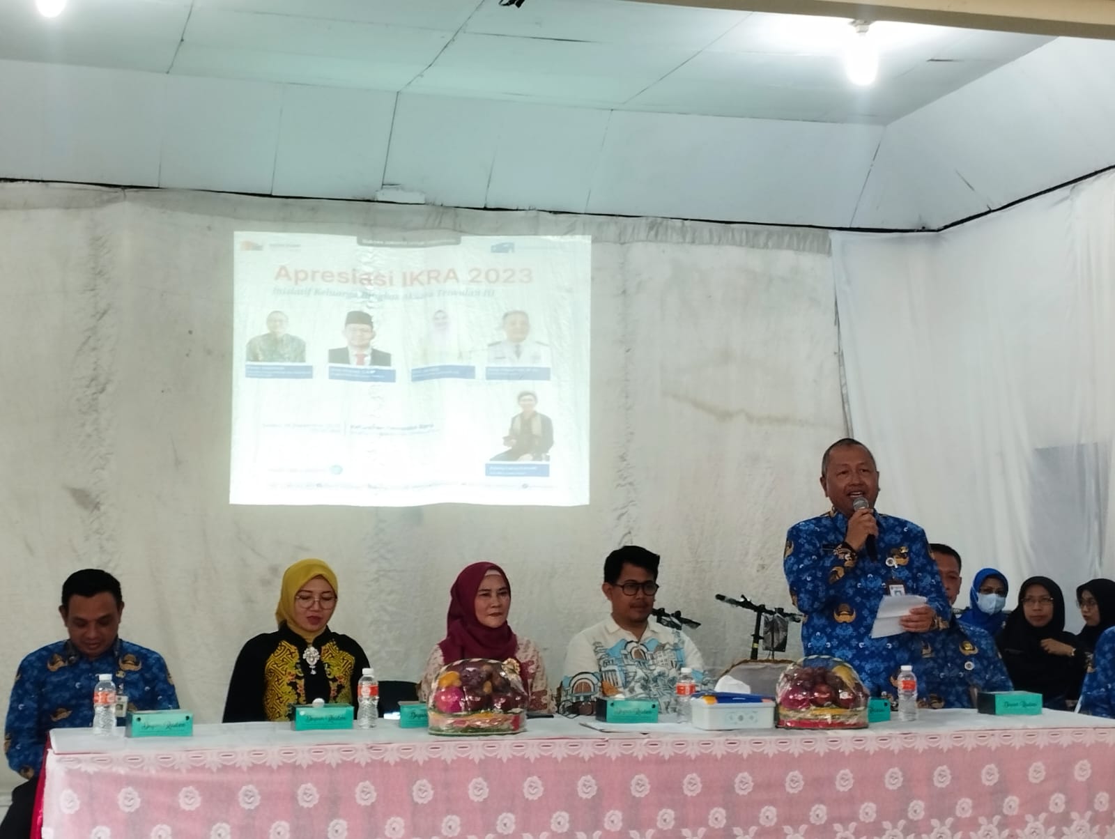 Sambutan Kasudin Pusip JP