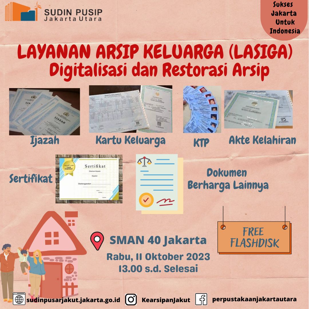 Archive Goes To School "SMAN 40 JAKARTA"