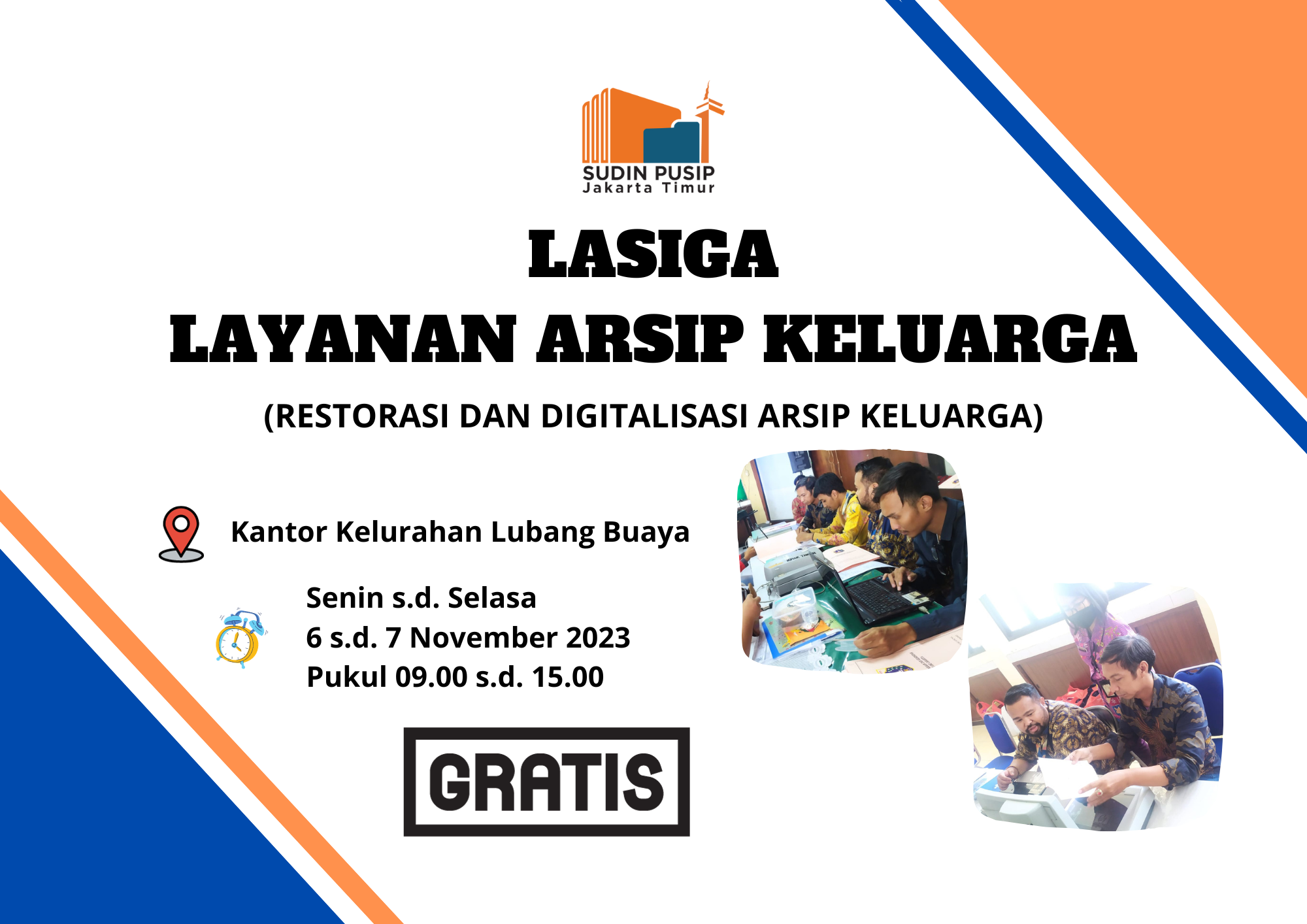 Layanan Arsip Keluarga (Restorasi dan Digitalisasi Arsip Keluarga)