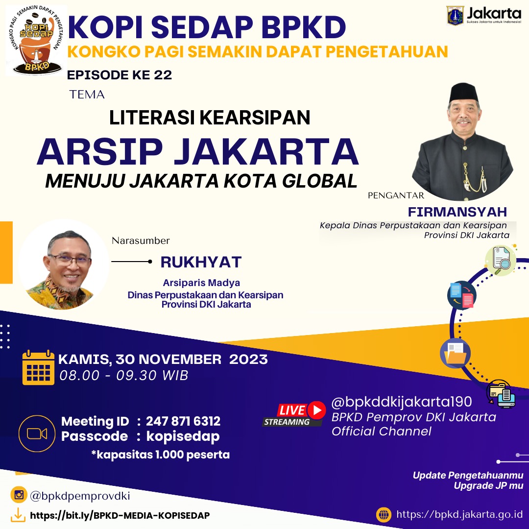 Literasi Kearsipan #KopiSedap