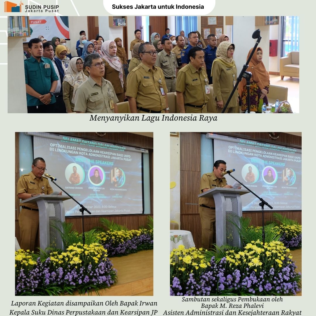 Sambutan Kasudin dan Asisten Kesra