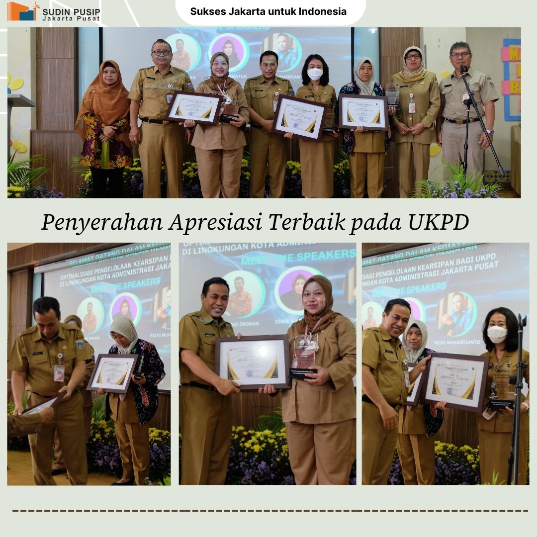 Pemberian Apresiasi Pengelolaan Arsip Terbaik