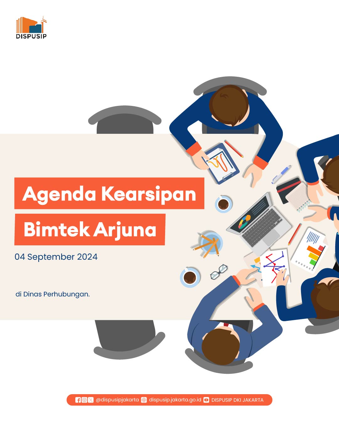 Bimtek ARJUNA di Dishub