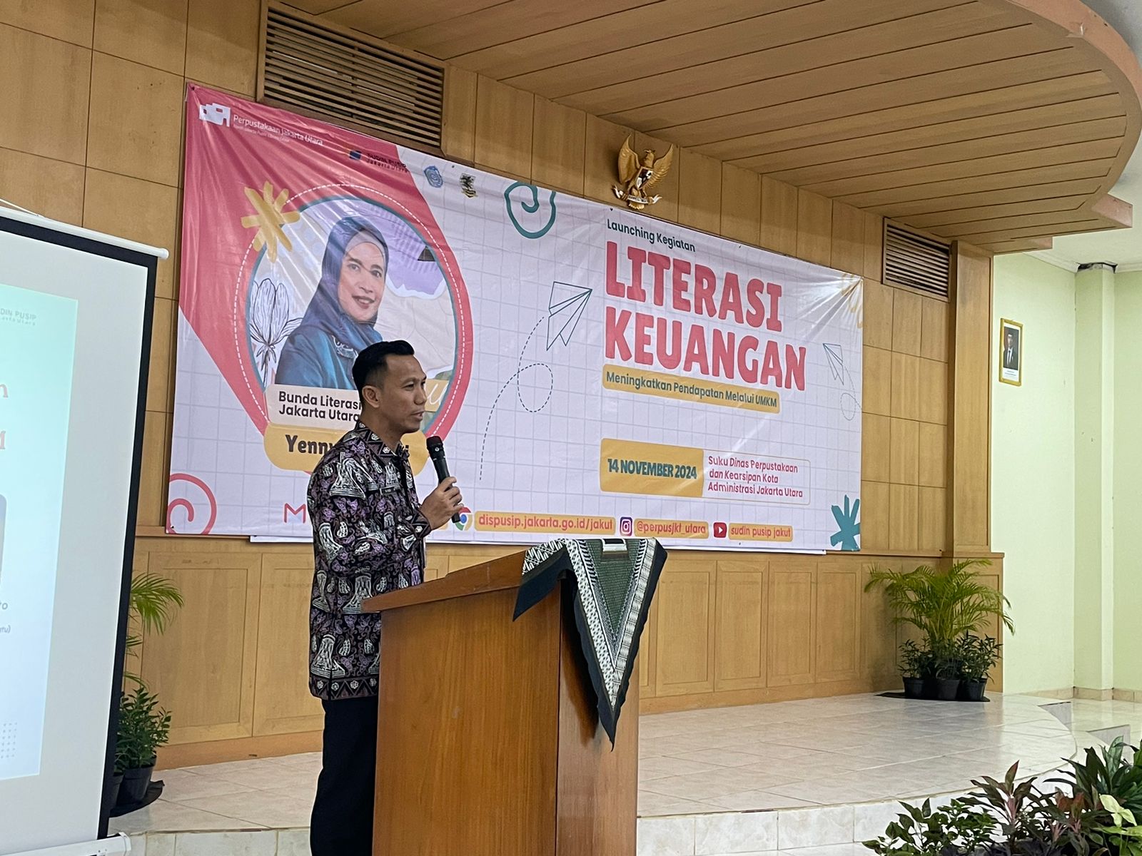 Pembukaan oleh Asisten Administrasi dan Kesejahteraan Rakyat Jakarta Utara