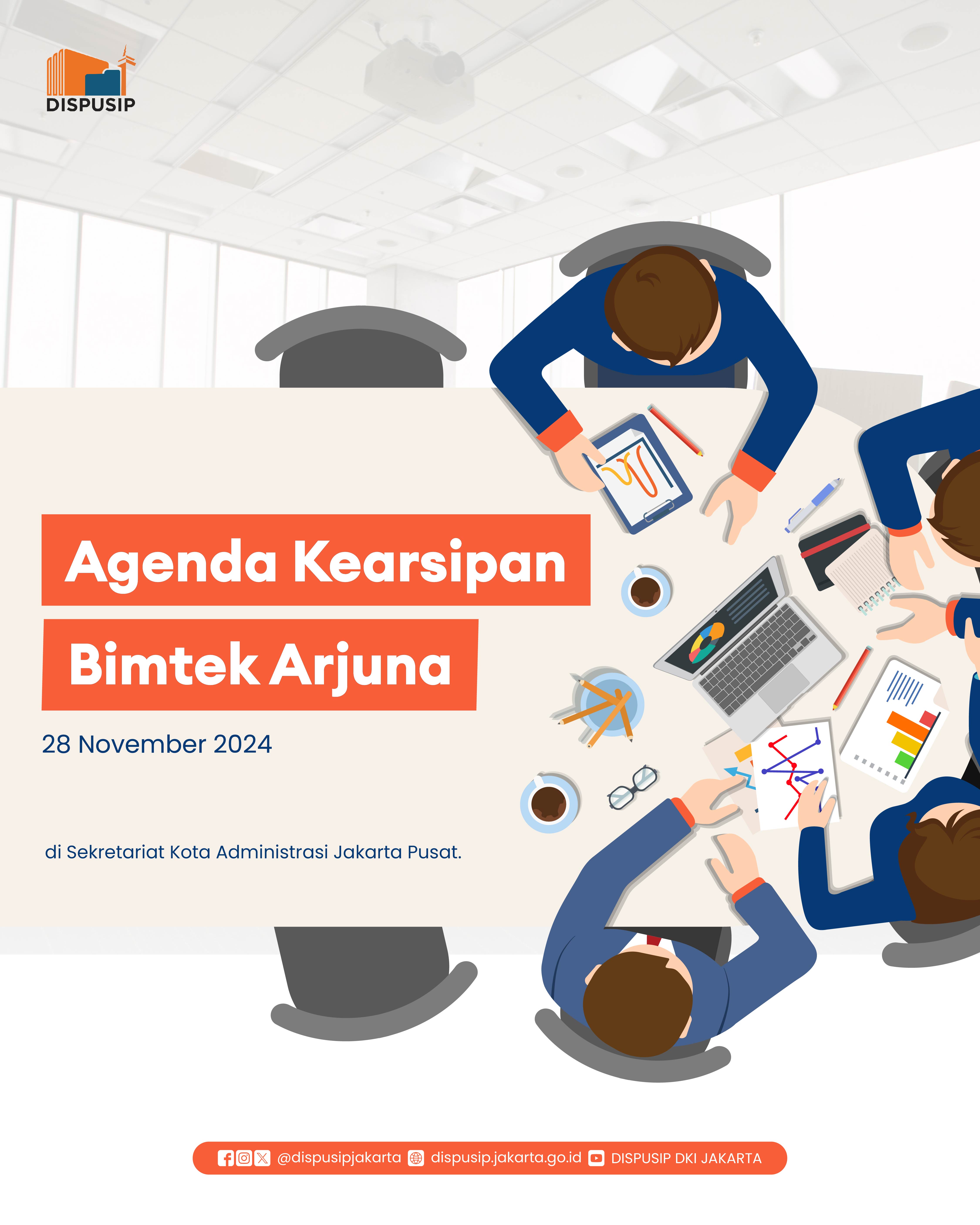 Bimtek ARJUNA di Sekko Adm. Jakarta Pusat