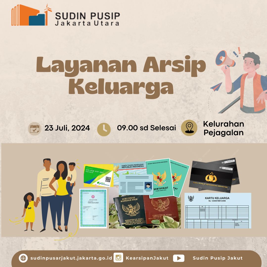 Layanan Arsip Keluarga Kelurahan Penjagalan