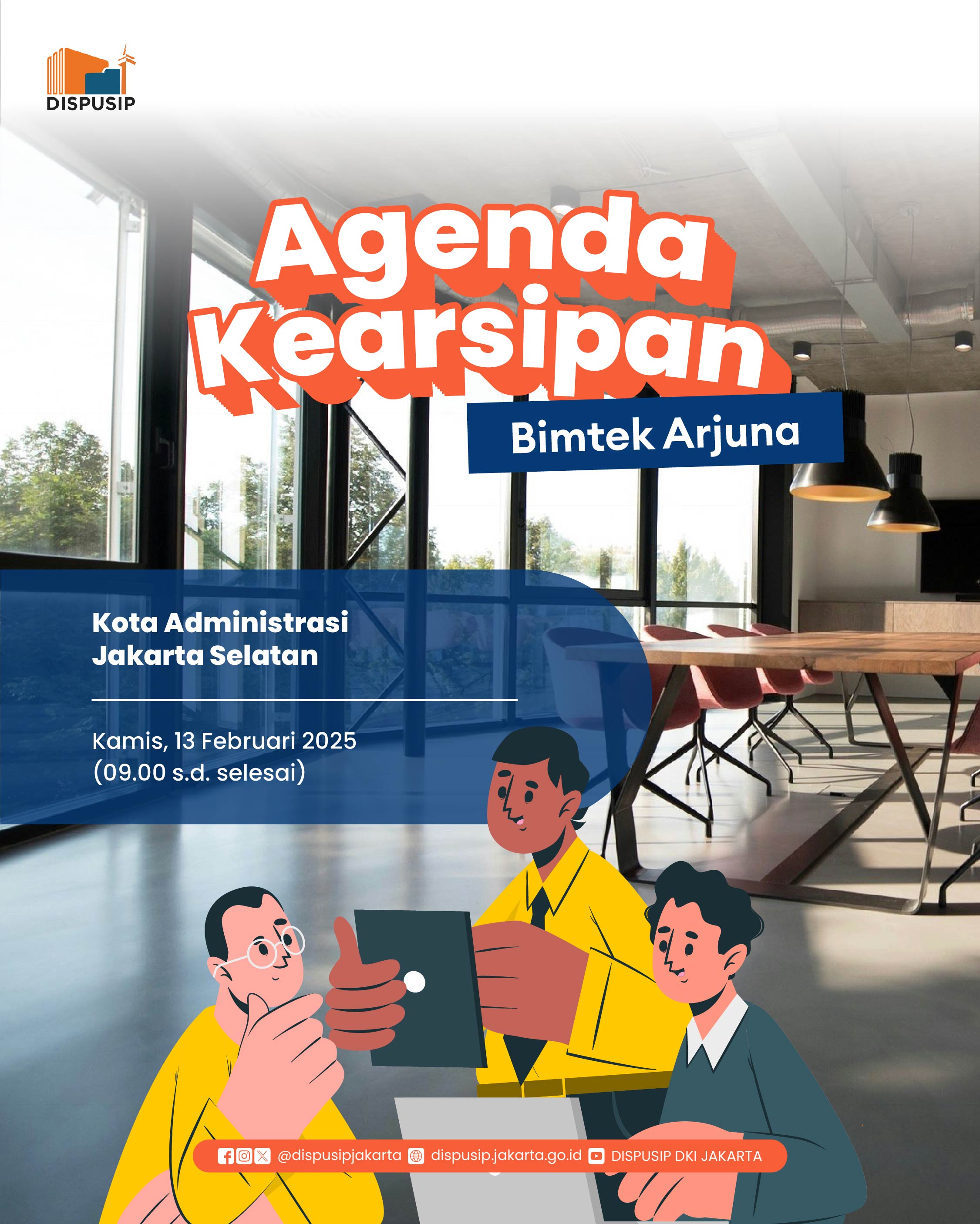 Bimtek Arjuna di Sekretariat Kota Administrasi Jakarta Selatan