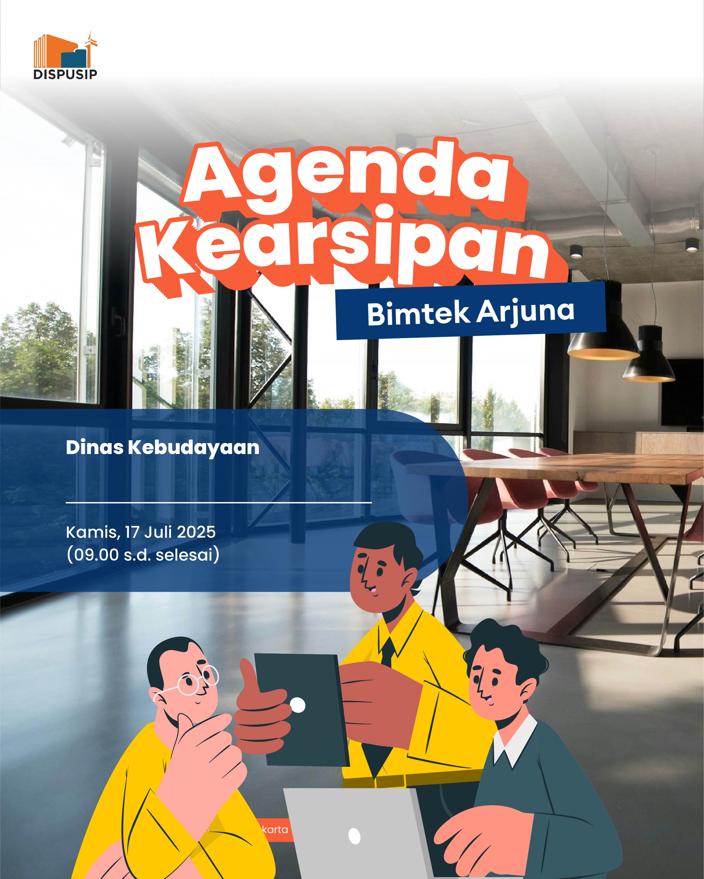 Bimtek Arjuna di Dinas Kebudayaan