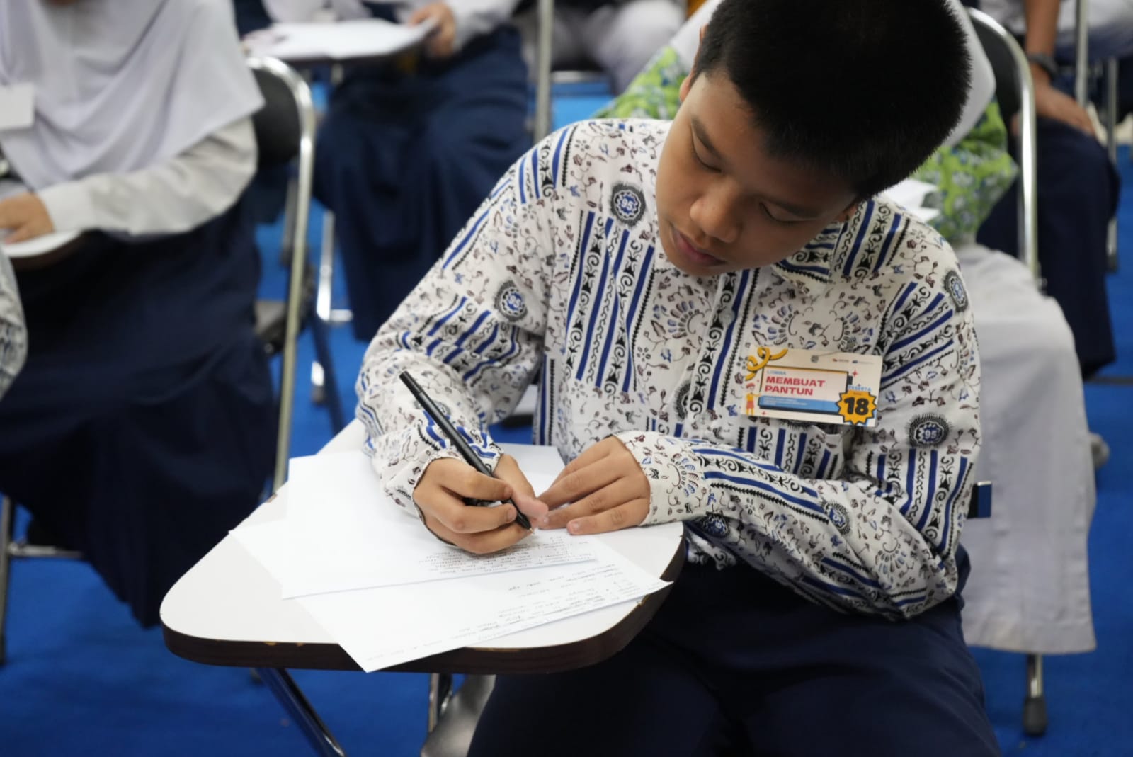 Peserta Menulis Pantun