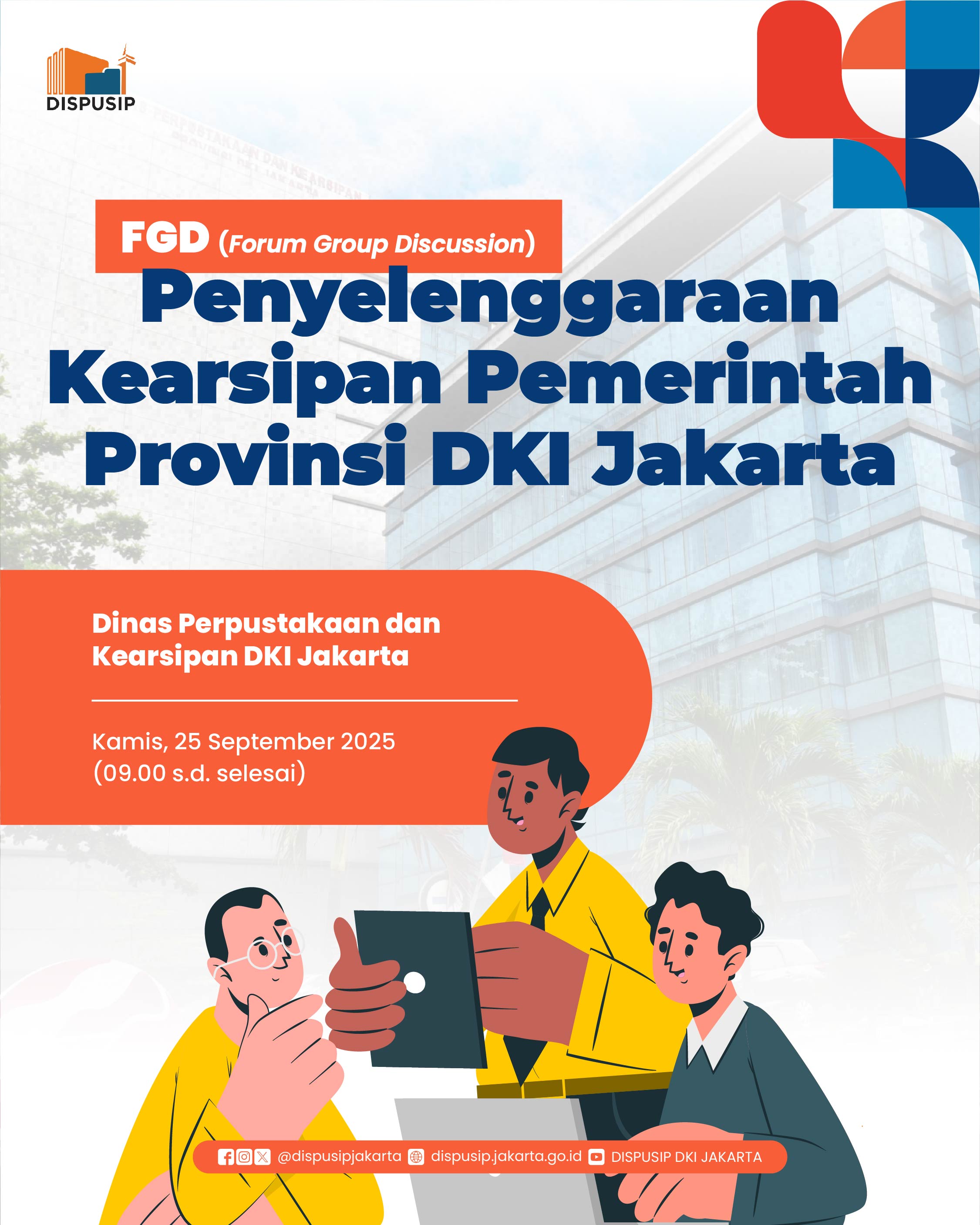 FGD Penyelenggaraan Kearsipan