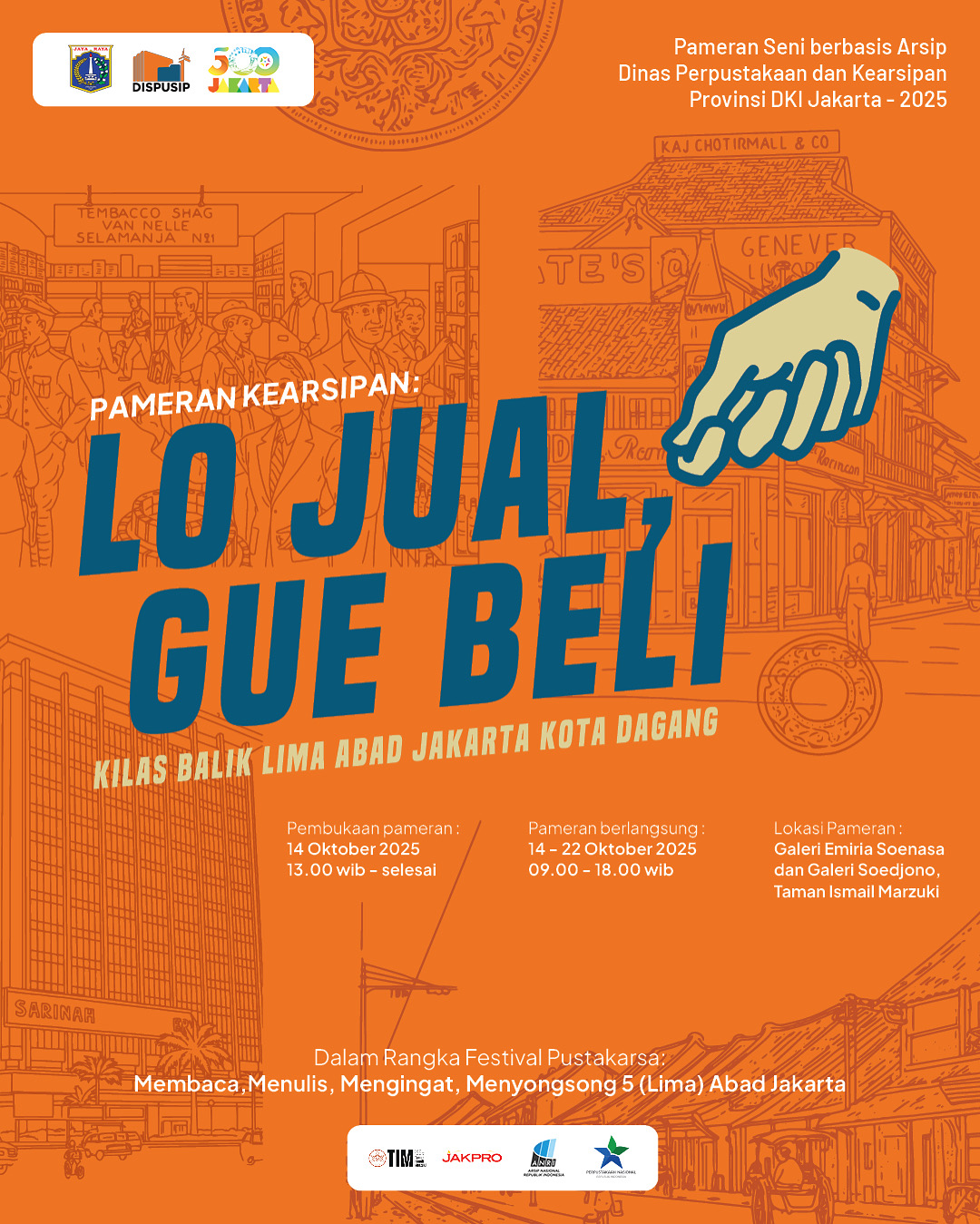 Pameran "Loe Jual Gue Beli - Kilas Balik Lima Abad Jakarta Kota Dagang"